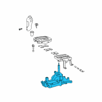 OEM Toyota Celica Shift Housing Diagram - 33560-20100