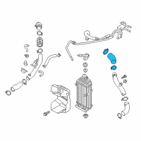 OEM 2018 Hyundai Sonata Hose-INTERCOOLER Outlet (B) Diagram - 28288-2GTA0