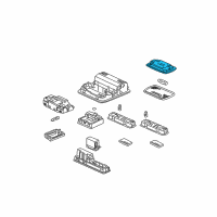 OEM 2010 Honda Pilot Base (Beige) Diagram - 34252-S5A-003ZU