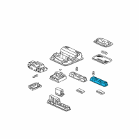 OEM 2010 Honda Pilot Base (Atlas Gray) Diagram - 34403-SEP-A01ZL