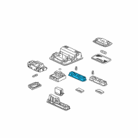 OEM Honda Base (Clear Gray) Diagram - 34403-S3V-A01ZD