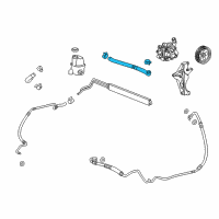 OEM 2012 Buick Regal Hose-P/S Fluid Reservoir Outlet Diagram - 20967377