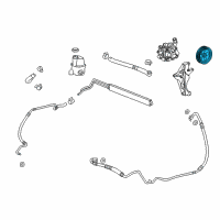 OEM Buick Regal Pulley Diagram - 12605176