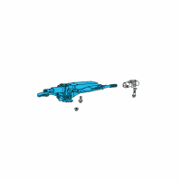 OEM 2004 Honda Civic Column Assembly, Steering Diagram - 53200-S5D-A01