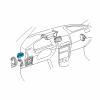 OEM 2001 Toyota Corolla Relay Diagram - 82641-AB020