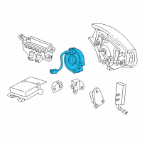 OEM 2006 Lexus SC430 Cable Sub-Assy, Spiral Diagram - 84306-51030