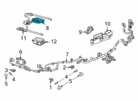 OEM 2021 Cadillac Escalade Module Diagram - 23414544