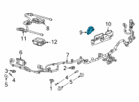 OEM 2022 Chevrolet Tahoe Module Diagram - 84905680