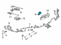 OEM Cadillac Escalade ESV Module Diagram - 84905680