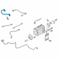 OEM Ford F-250 Super Duty PCV Hose Diagram - AL3Z-6A664-A