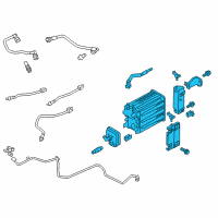 OEM Ford Vapor Canister Diagram - 9L3Z-9D653-C