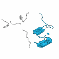 OEM Ford Mustang Vapor Canister Diagram - AR3Z-9D653-G