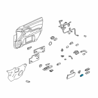 OEM 2012 Acura RL Switch Assembly, Trunk & Fuel Lidopener Diagram - 35800-SJA-A02