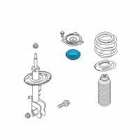 OEM 2011 Nissan Quest Bearing-Strut Diagram - 54325-JA00A