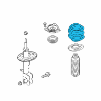 OEM Nissan Murano Spring-Front Diagram - 54010-1GR0A