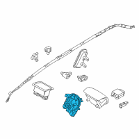 OEM Lincoln MKT Clock Spring Diagram - GB5Z-14A664-C