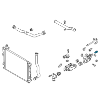 OEM 2016 Hyundai Santa Fe Sensor & G/UNIT-Water TEMPERTURE Diagram - 39220-3C010