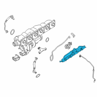 OEM 2011 BMW 535i GT xDrive Holder Diagram - 11-65-7-588-579