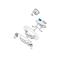 OEM 2013 Kia Forte Koup Switch Assembly-Steering Remote Diagram - 964402K000