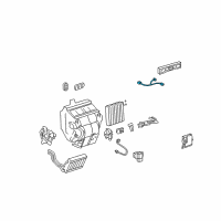 OEM Toyota Highlander Harness Diagram - 88608-48030