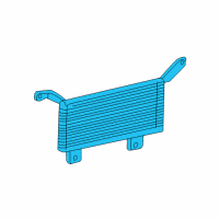 OEM 2002 Ford Excursion Transmission Cooler Diagram - 3C3Z-7A095-AA