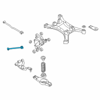 OEM 2010 Nissan Maxima Radius Rod Diagram - 55110-JA000