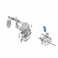 OEM 2001 Acura TL Tube B, Air In. Diagram - 17243-P8E-A01