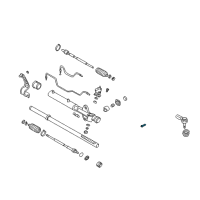 OEM Hyundai Santa Fe Bolt-Washer Assembly Diagram - 11255-12506-K