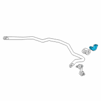 OEM 2004 Honda Civic Holder, Front Stabilizer Diagram - 51308-S5A-000