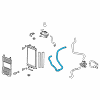 OEM 2014 Honda Accord Hose, Radiator In. Diagram - 1J403-5K0-000