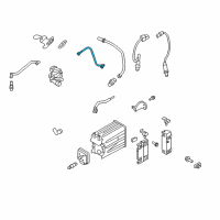 OEM 2010 Ford F-150 Crankcase Tube Diagram - 7L3Z-6758-A