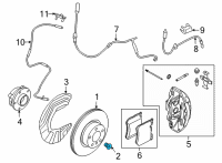 OEM 2015 BMW M6 Gran Coupe Inner Hex Bolt Diagram - 34-11-1-123-072