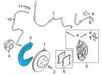 OEM 2022 BMW M440i PROTECTION PLATE LEFT Diagram - 34-10-8-093-711