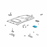 OEM 2011 Acura TL Lens Diagram - 34404-TK4-A11