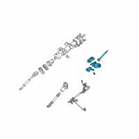 OEM Hummer Motor Assembly Diagram - 19181095