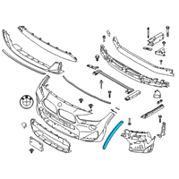 OEM 2018 BMW X2 Side-Marker Rear Reflector, Right Diagram - 63-13-7-420-742