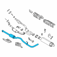 OEM Ford Transit-250 EXTENSION - EXHAUST PIPE Diagram - LK4Z-5202-J