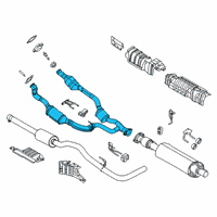 OEM 2021 Ford Transit-150 CONVERTER ASY Diagram - LK4Z-5F250-H