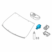 OEM Sensor-Rain Diagram - 28536-5DA0A