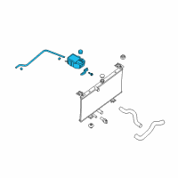 OEM 2011 Nissan Sentra Tank Assy-Reserve Diagram - 21711-ET000