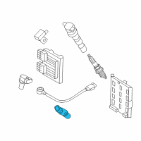 OEM 2014 Kia Sedona Crank Angle Sensor Diagram - 393103C100