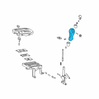 OEM Toyota Celica Shift Knob Diagram - 33542-20240