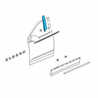 OEM 2019 Chevrolet Blazer Applique Diagram - 84901304