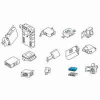 OEM Infiniti QX50 Controller Assy-Power Steering, Main Diagram - 28505-5NA0D