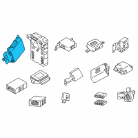 OEM 2020 Infiniti QX50 Controller Assy-Active Noise Diagram - 281D1-5NZ1A