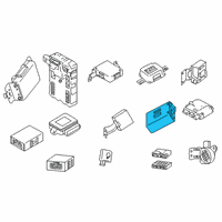 OEM Infiniti QX50 Control Assembly-Driving Position Diagram - 98800-5AA1A