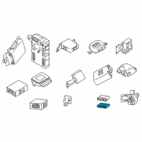 OEM 2021 Infiniti QX50 Controller Assy-Power Steering, Sub Diagram - 28505-5NA2D