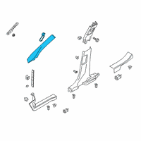 OEM Lincoln Corsair MOULDING - WINDSHIELD Diagram - LJ7Z-7803598-AA