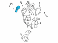 OEM Hyundai Sonata Stay-WCC, LH Diagram - 28527-2M800