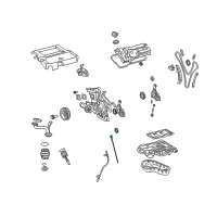 OEM 2007 Toyota Avalon Dipstick Diagram - 15301-0P020